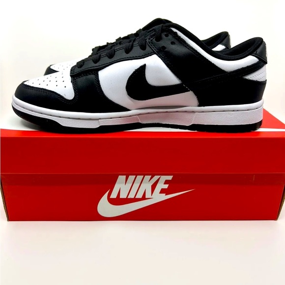 🐼🔥 Nike Dunk Low Panda W/B size 9M/10.5W 🐼🔥 - Picture 5 of 6